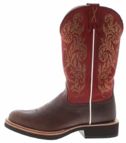 1711 HORSEMAN Damen Braun Rot Westernreitstiefel -Verkaufsgeschäft Bootspire 333545 4