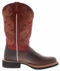 1711 HORSEMAN Damen Braun Rot Westernreitstiefel -Verkaufsgeschäft Bootspire 333545 6