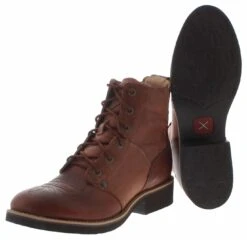 1739 CALF ROPER LACER Damen Braun Reitstiefelette -Verkaufsgeschäft Bootspire 333567 11