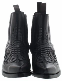 Mayura Boots MB2500 Negro Herren Exotic Westernstiefelette - Schwarz -Verkaufsgeschäft Bootspire 333582 3