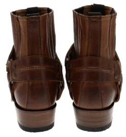 BLUES LOW Braun Bikerstiefelette 12 BLUES LOW Braun Bikerstiefelette -Verkaufsgeschäft Bootspire 333591 4