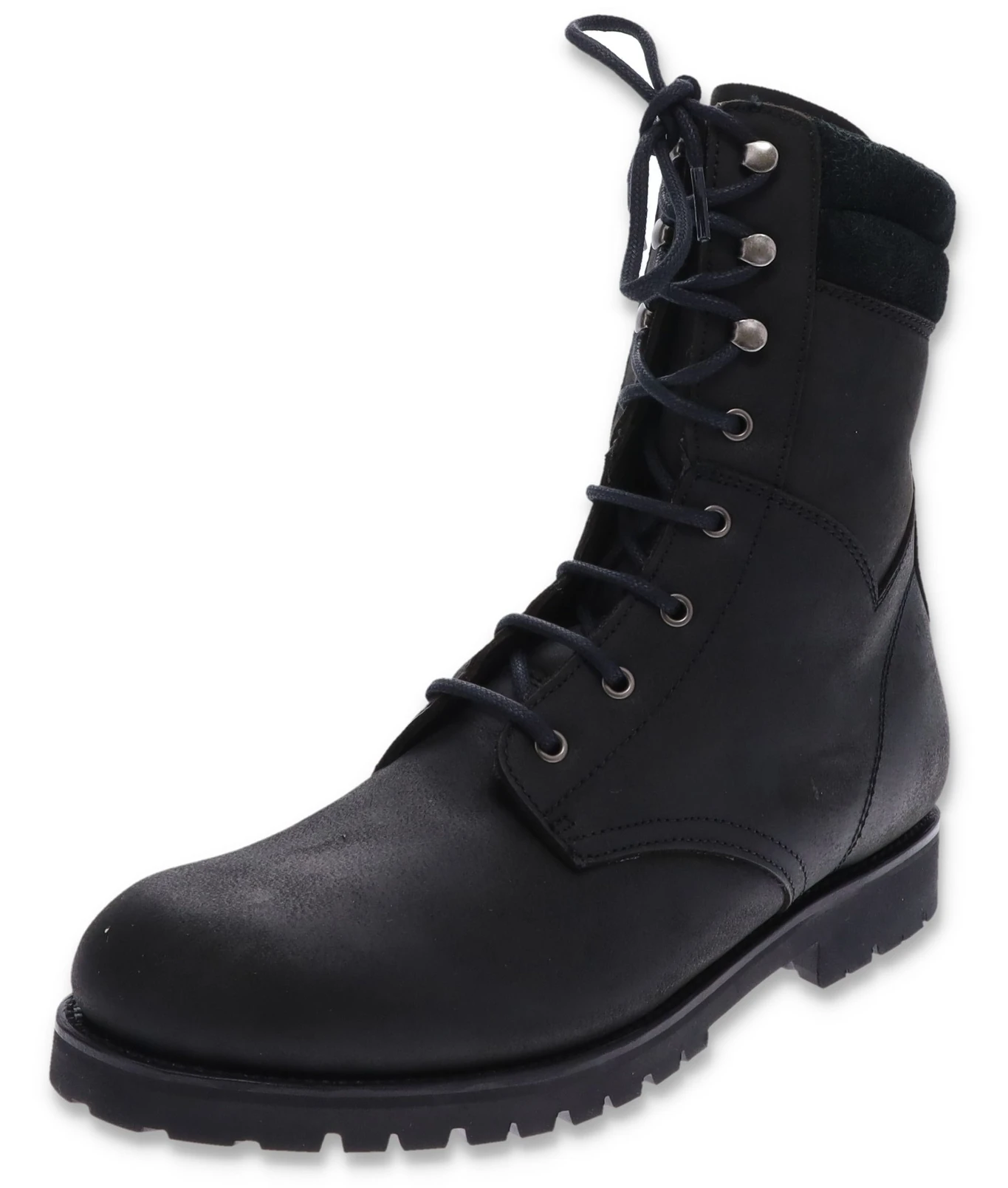 MONTANA Herren Schwarz Bikerstiefel - Thinsulate Isolierung 1 MONTANA Herren Schwarz Bikerstiefel - Thinsulate Isolierung