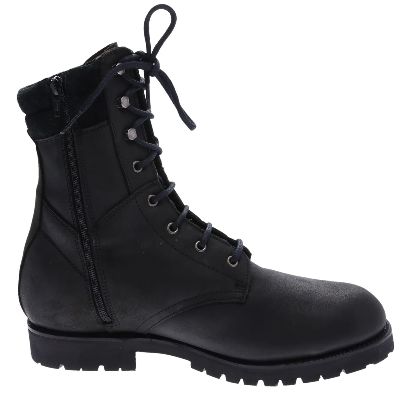 MONTANA Herren Schwarz Bikerstiefel - Thinsulate Isolierung 6 MONTANA Herren Schwarz Bikerstiefel - Thinsulate Isolierung – Bild 6