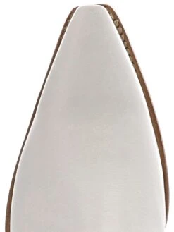 2490 ZUECO Damen Weiß Ledersandale -Verkaufsgeschäft Bootspire 333696 10