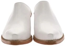 2490 ZUECO Damen Weiß Ledersandale -Verkaufsgeschäft Bootspire 333696 3