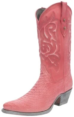 2524 ALABAMA Damen Rot Westernstiefel