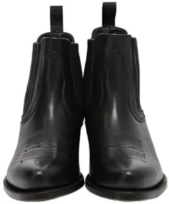 2487 MARYLIN Damen Schwarz Westernstiefelette -Verkaufsgeschäft Bootspire 333742 3