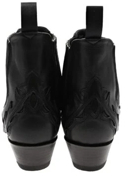 2487 MARYLIN Damen Schwarz Westernstiefelette -Verkaufsgeschäft Bootspire 333742 8