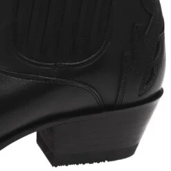 2487 MARYLIN Damen Schwarz Westernstiefelette -Verkaufsgeschäft Bootspire 333742 9