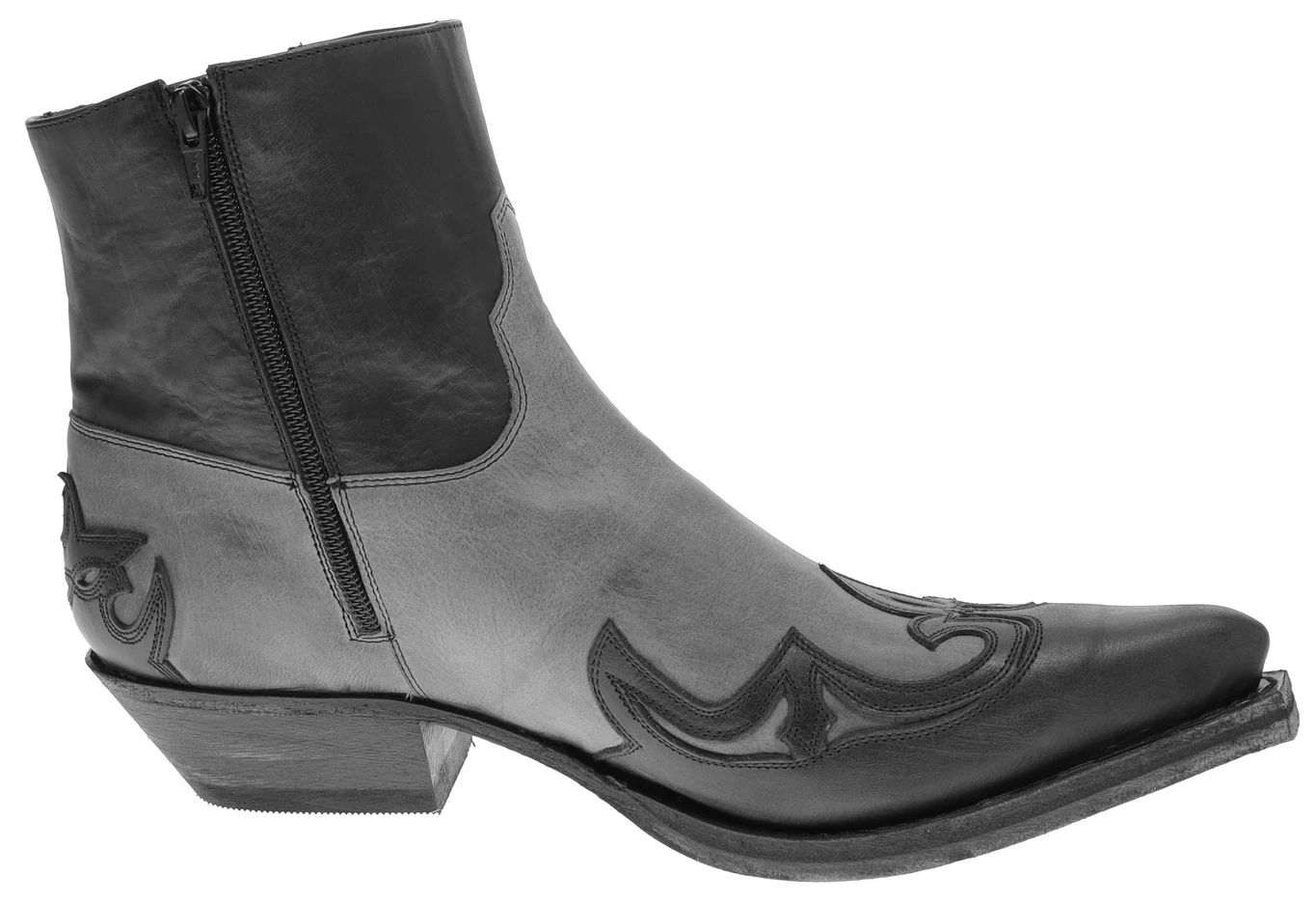 14379 CUERVO WEST Grau Schwarz Westernstiefelette 7 14379 CUERVO WEST Grau Schwarz Westernstiefelette – Bild 7
