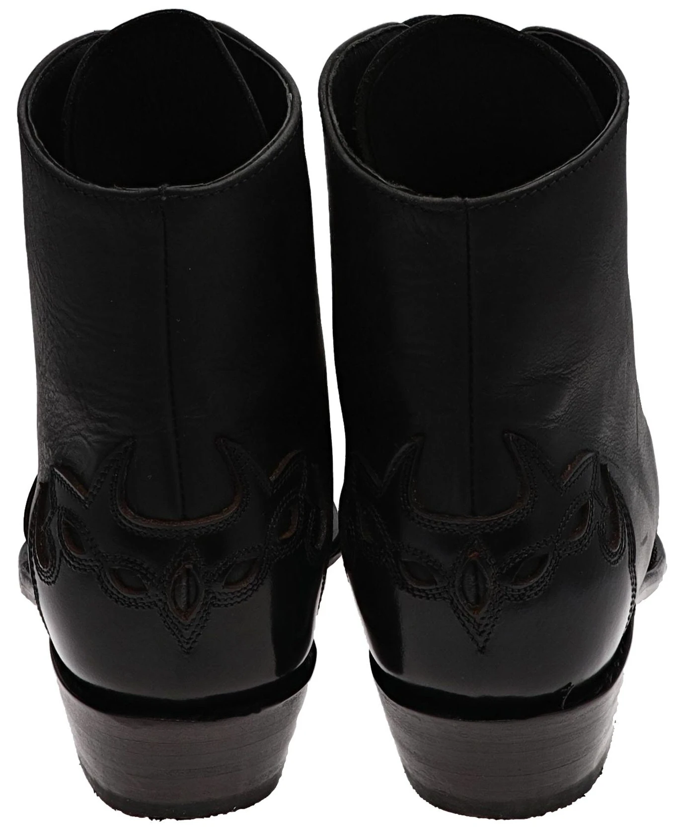 16008 58 SAM Damen Schwarz Westernstiefelette 8 16008 58 SAM Damen Schwarz Westernstiefelette – Bild 8