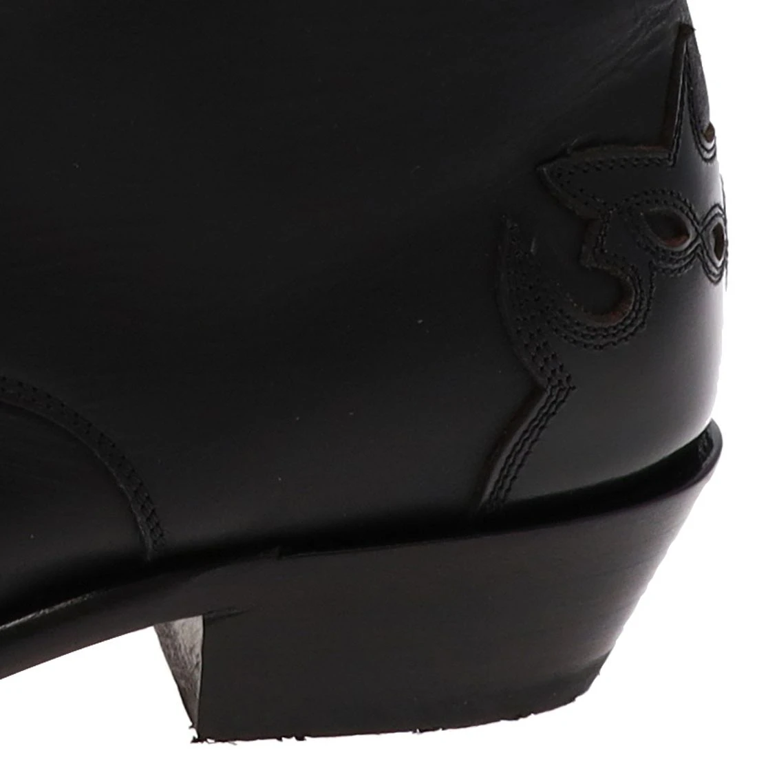 16008 58 SAM Damen Schwarz Westernstiefelette 9 16008 58 SAM Damen Schwarz Westernstiefelette – Bild 9
