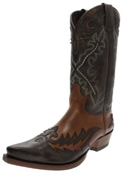 9669 CUERVO MICK Herren Braun Westernstiefel