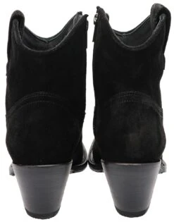 15521 GORCA Damen Suede Schwarz Lederstiefel -Verkaufsgeschäft Bootspire 333892 8