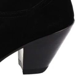 15521 GORCA Damen Suede Schwarz Lederstiefel -Verkaufsgeschäft Bootspire 333892 9