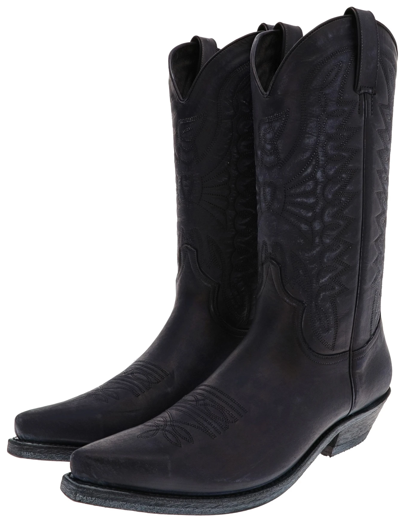 ARLO Schwarz Westernstiefel - Lavado 2 ARLO Schwarz Westernstiefel - Lavado – Bild 2