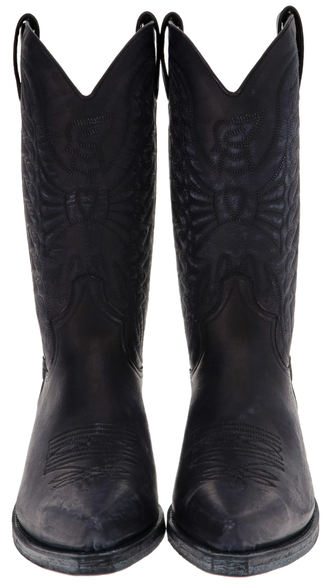 ARLO Schwarz Westernstiefel - Lavado 3 ARLO Schwarz Westernstiefel - Lavado – Bild 3