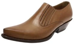 RICO Braun Westernschuhe - Cognac