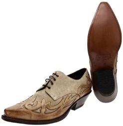 DARIO Herren Westernschuhe Beige -Verkaufsgeschäft Bootspire 333912 4