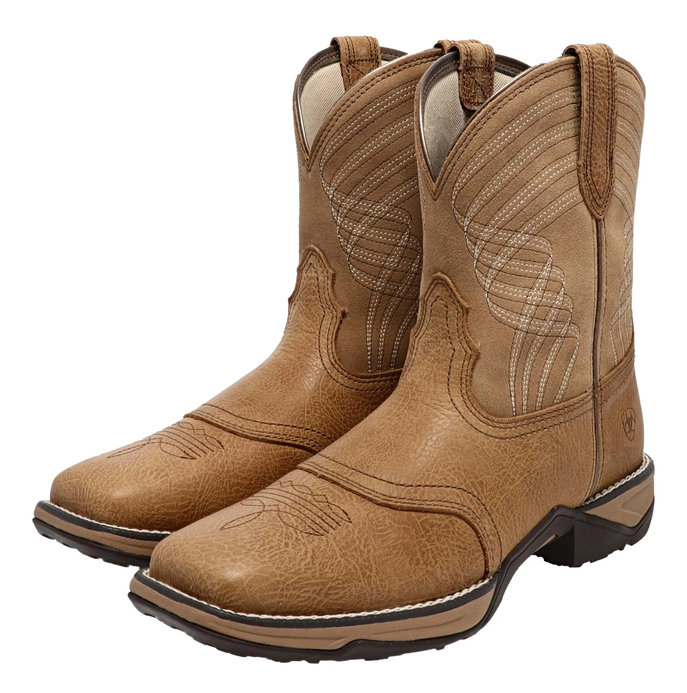 Ariat ANTHEM SHORTIE Damen Braun Westernreitstiefel 2 Ariat ANTHEM SHORTIE Damen Braun Westernreitstiefel – Bild 2