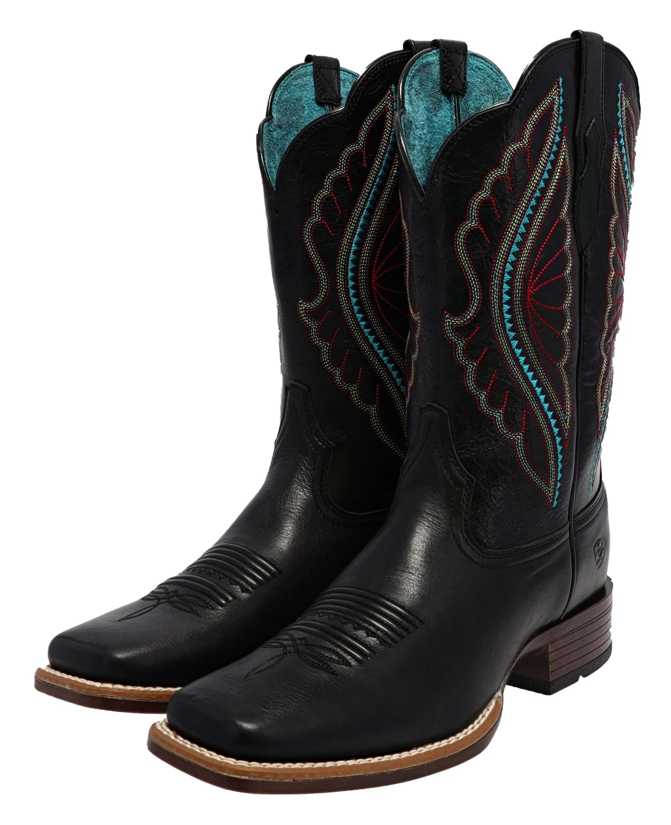 Ariat PRIMETIME Damen Schwarz Westernreitstiefel 2 Ariat PRIMETIME Damen Schwarz Westernreitstiefel – Bild 2