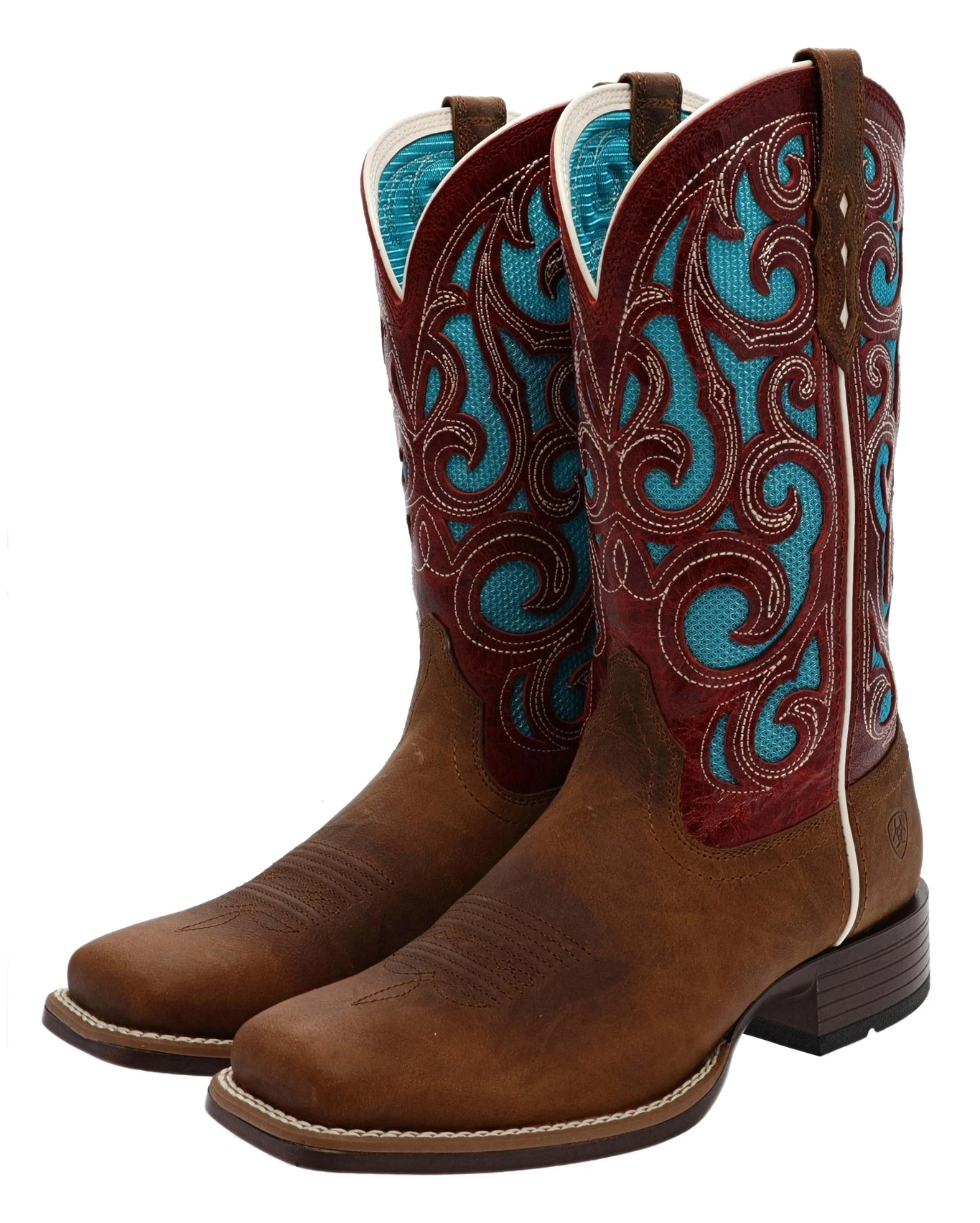 Ariat KARMA VENTEKK Damen Braun Westernreitstiefel 2 Ariat KARMA VENTEKK Damen Braun Westernreitstiefel – Bild 2