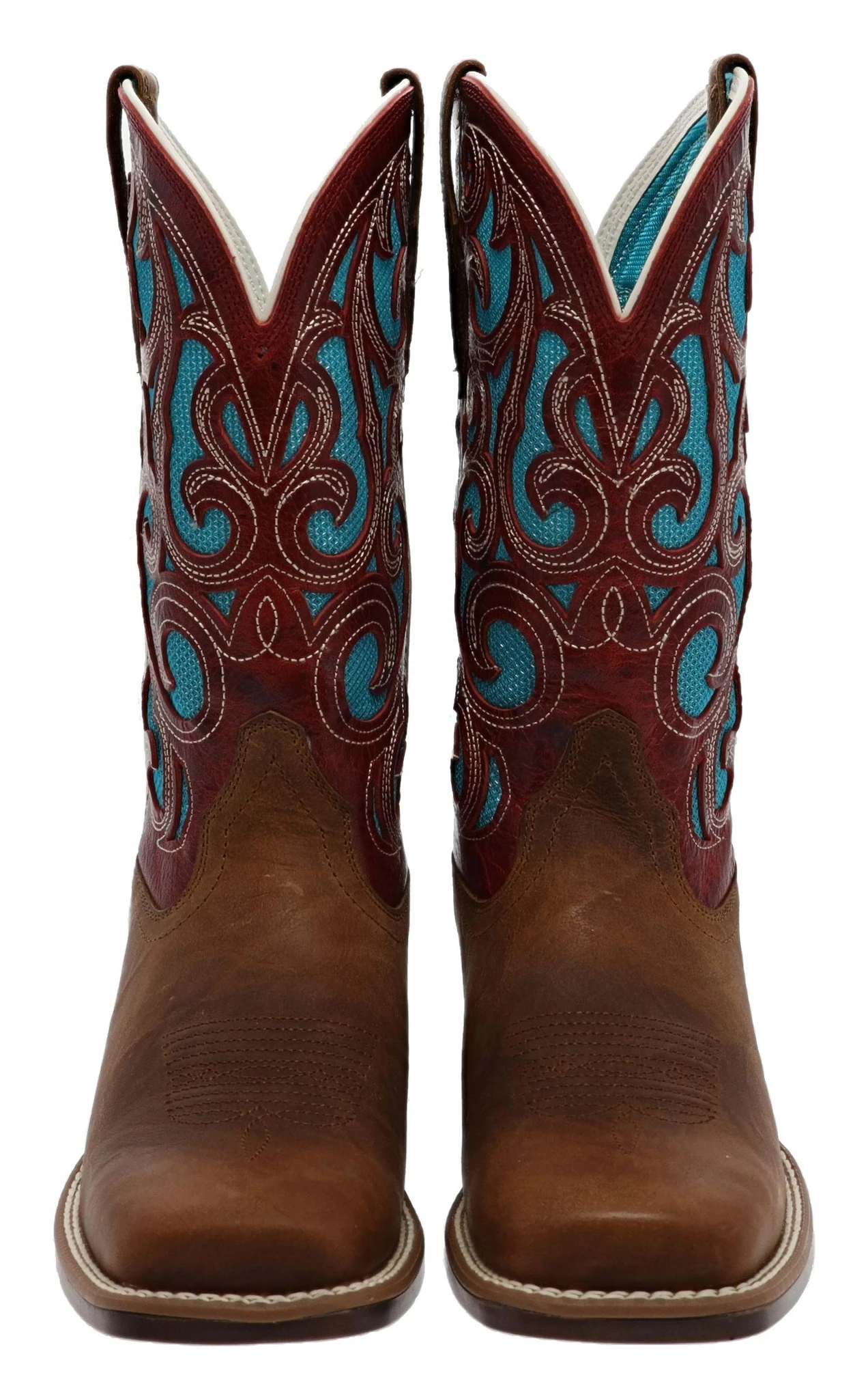 Ariat KARMA VENTEKK Damen Braun Westernreitstiefel 3 Ariat KARMA VENTEKK Damen Braun Westernreitstiefel – Bild 3