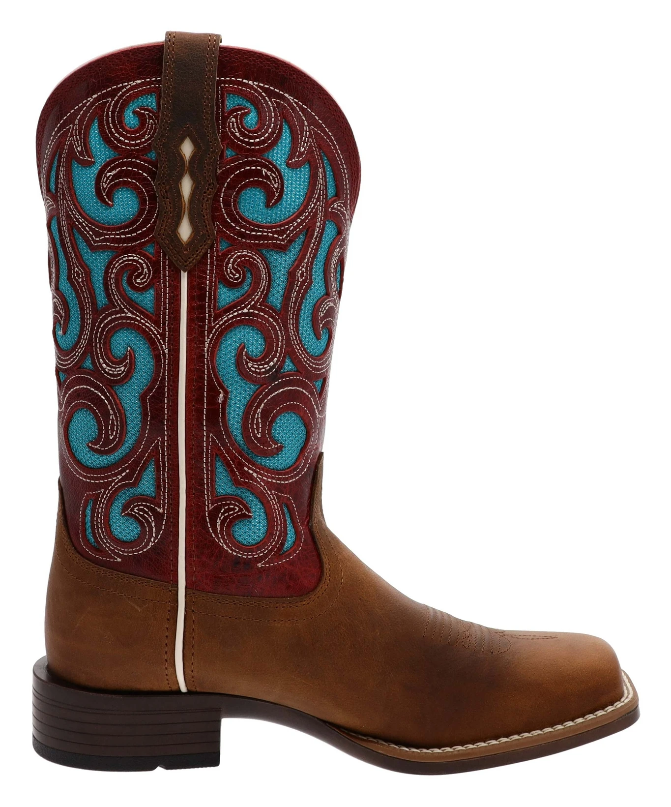 Ariat KARMA VENTEKK Damen Braun Westernreitstiefel 5 Ariat KARMA VENTEKK Damen Braun Westernreitstiefel – Bild 5