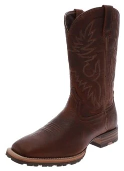 Ariat HYBRID BIG BOY Herren Braun Westernreitstiefel - Reißverschluss