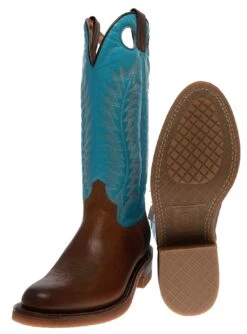 17617 LOZA Damen Braun Türkis Buckaroo Stiefel -Verkaufsgeschäft Bootspire 334195 4