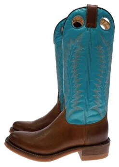 17617 LOZA Damen Braun Türkis Buckaroo Stiefel -Verkaufsgeschäft Bootspire 334195 7