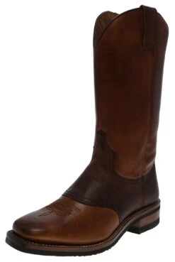 17697T RETRO Herren Braun Westernreitstiefel - Thinsulate Isolierung