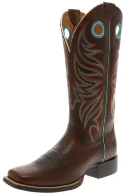 Ariat ROUND UP RYDER Damen Westernreitstiefel Braun