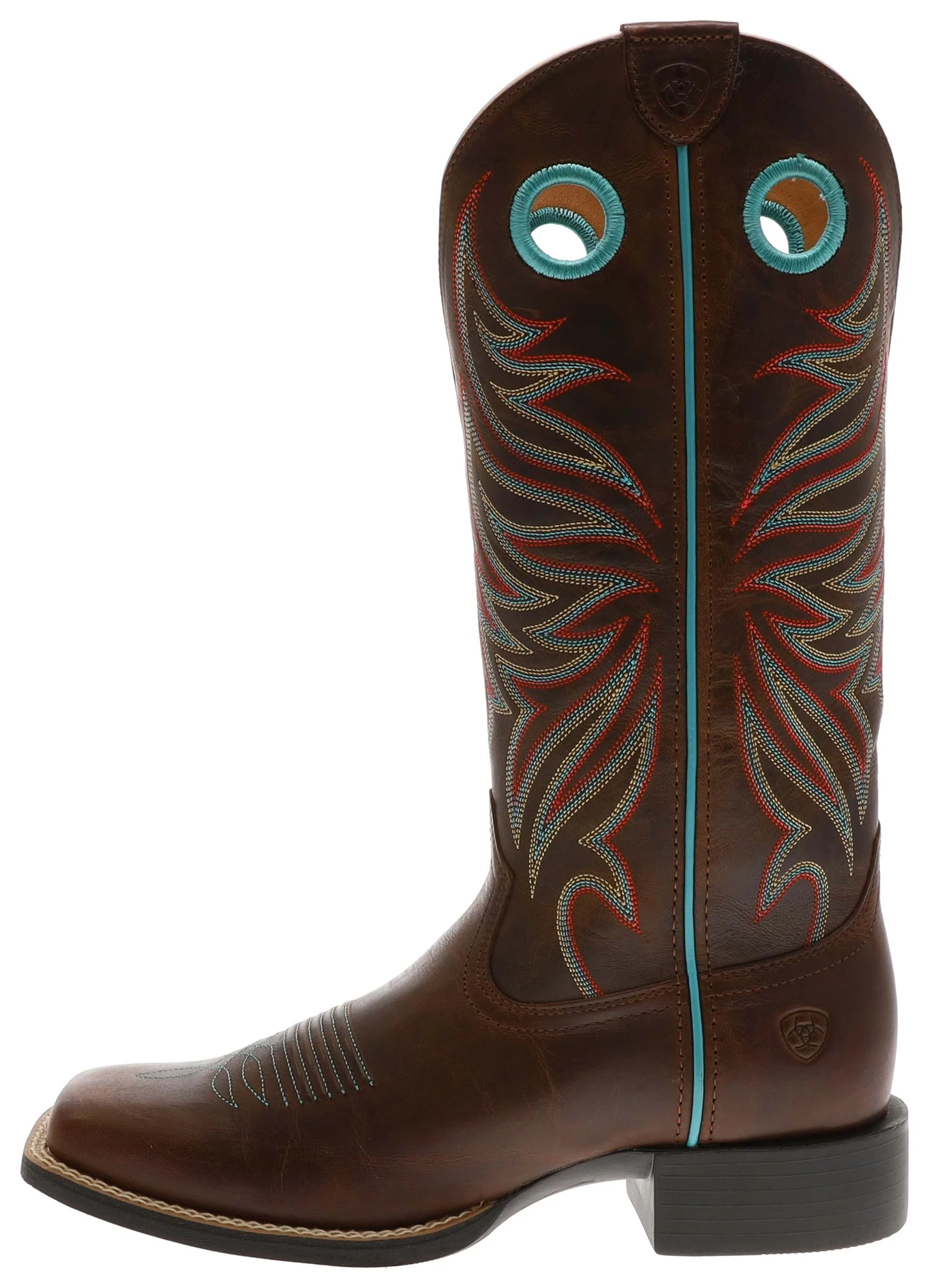 Ariat ROUND UP RYDER Damen Westernreitstiefel Braun 4 Ariat ROUND UP RYDER Damen Westernreitstiefel Braun – Bild 4