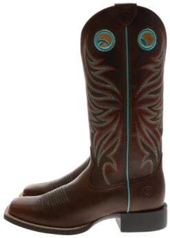 Ariat ROUND UP RYDER Damen Westernreitstiefel Braun 14 Ariat ROUND UP RYDER Damen Westernreitstiefel Braun -Verkaufsgeschäft Bootspire 334410 7