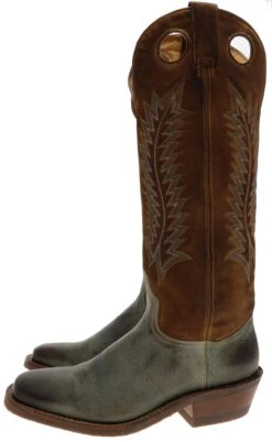 17617 RETRO Herren Grau Braun Buckaroo Stiefel -Verkaufsgeschäft Bootspire 334487 7