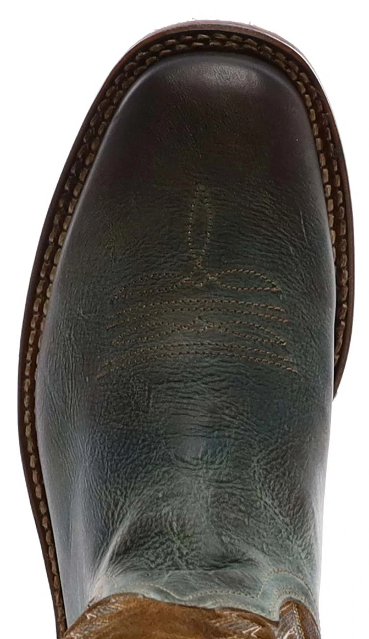 17617 ORTER Damen Grau Braun Buckaroo Stiefel 8 17617 ORTER Damen Grau Braun Buckaroo Stiefel – Bild 8