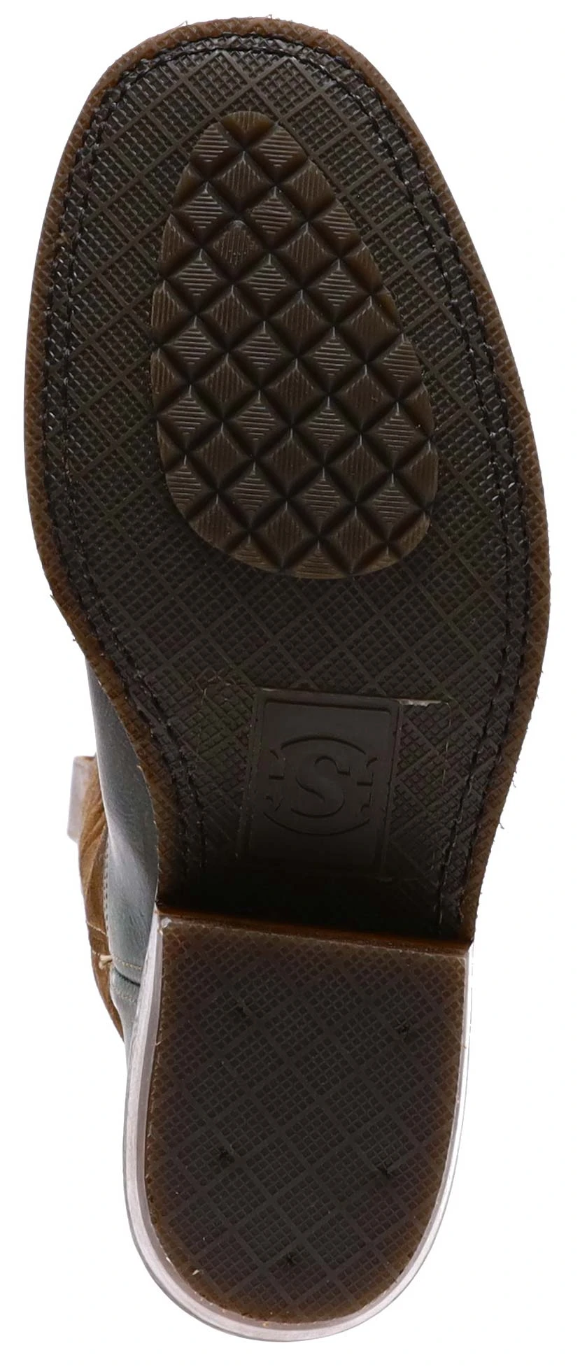 17617 ORTER Damen Grau Braun Buckaroo Stiefel 9 17617 ORTER Damen Grau Braun Buckaroo Stiefel – Bild 9