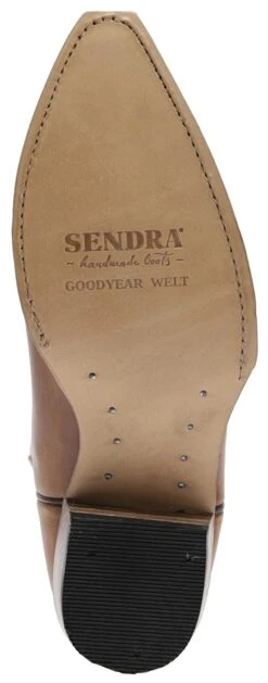 Sendra Boots 5514 023 Lavado Blanco Damen Westernstiefel - Braun Weiss -Verkaufsgeschäft Bootspire 334641 11
