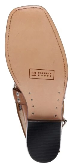 AMIE Damen Braun Ledersandale -Verkaufsgeschäft Bootspire 334653 11