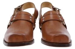 AMIE Damen Braun Ledersandale -Verkaufsgeschäft Bootspire 334653 3