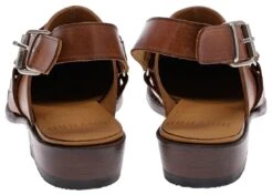 AMIE Damen Braun Ledersandale -Verkaufsgeschäft Bootspire 334653 8