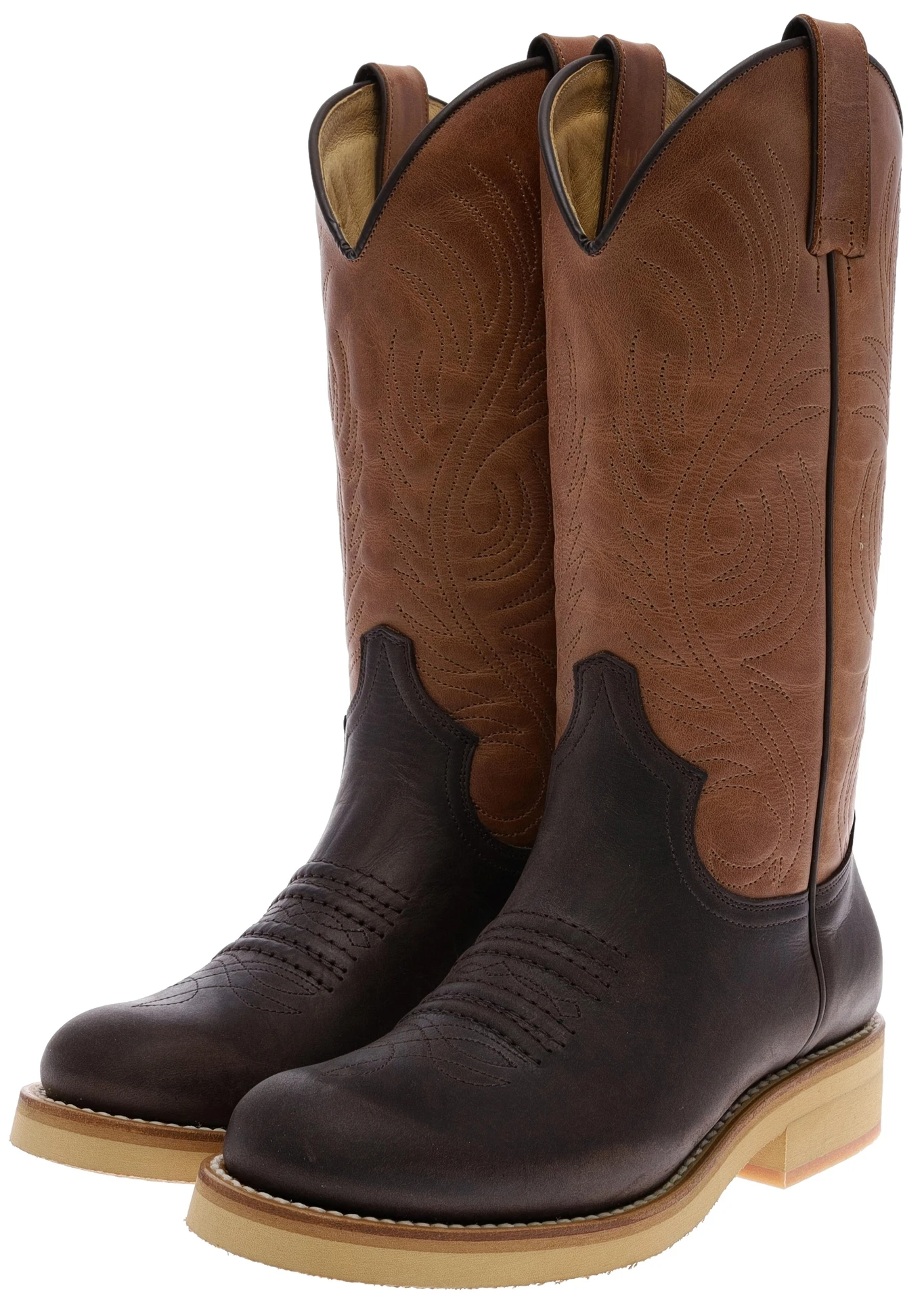 CATTLE-S Damen Braun Westernreitstiefel - Moka Totem 2 CATTLE-S Damen Braun Westernreitstiefel - Moka Totem – Bild 2