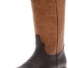 CATTLE-C Herren Braun Westernreitstiefel