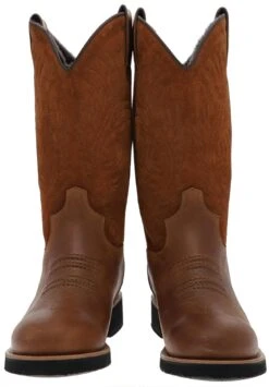 WINTERCATTLE-C Herren Braun Westernreitstiefel - Lammfellfutter -Verkaufsgeschäft Bootspire 334748 3