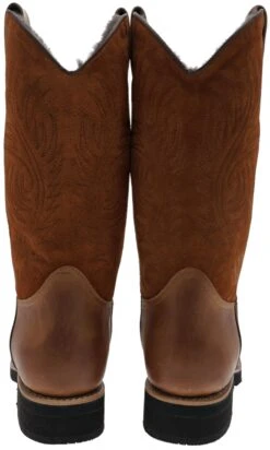 WINTERCATTLE-C Herren Braun Westernreitstiefel - Lammfellfutter -Verkaufsgeschäft Bootspire 334748 4