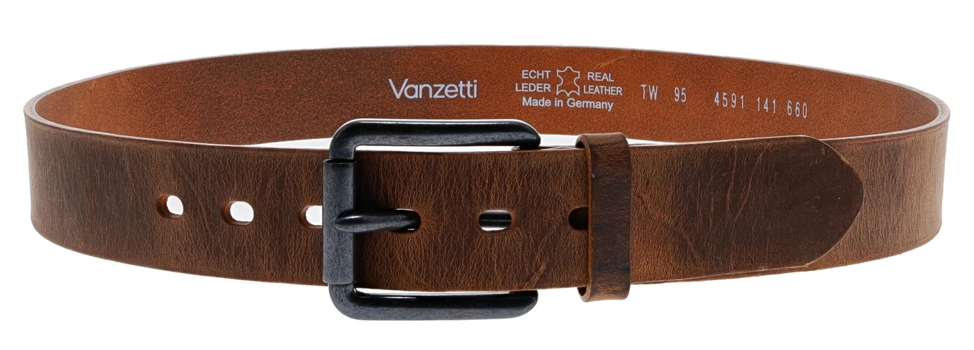 Vanzetti V4591-660 Braun Ledergürtel 2 Vanzetti V4591-660 Braun Ledergürtel – Bild 2