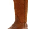 CATTLE-S Damen Braun Westernreitstiefel
