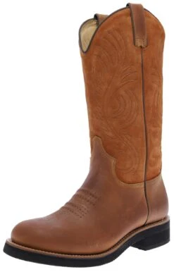 ROPER-C Herren Braun Westernreitstiefel