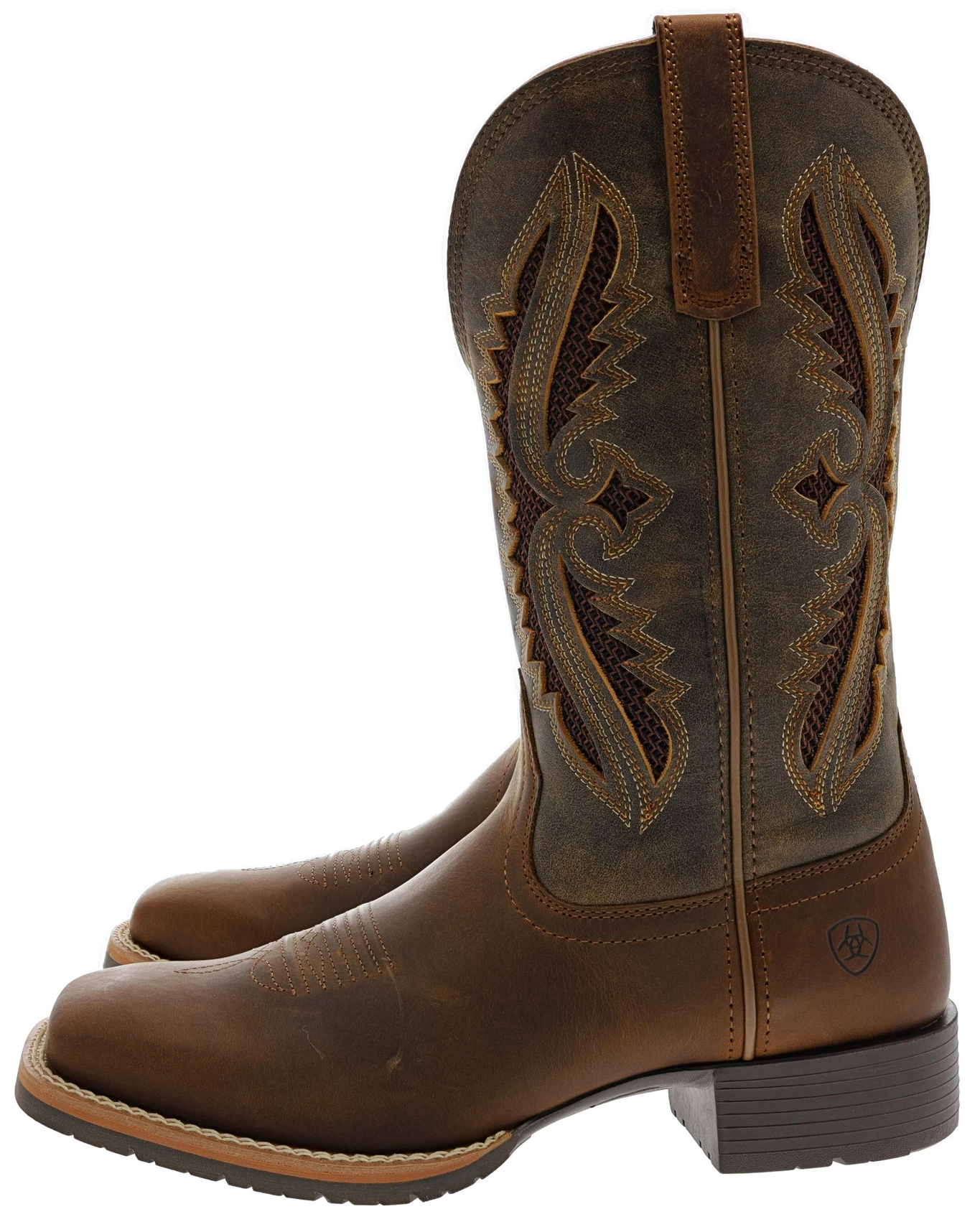 Ariat HYBRID RANCHER VENTTEK Damen Braun Westernreitstiefel 7 Ariat HYBRID RANCHER VENTTEK Damen Braun Westernreitstiefel – Bild 7